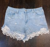 denim shorts Blue Size L Photo 0