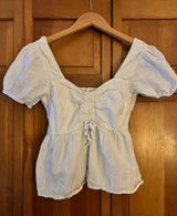 White Babydoll Top Photo 0