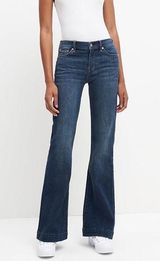 7Fam Jagger Jeans Dark Wash Boot Cut Jeans Size 28 Photo 0