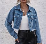 SheIn denim jean jacket Photo 0