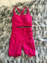 Hot Pink Lululemon set Photo 0