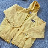 World Mickey Yellow Windbreaker Jacket Nylon Cotton Blend size S Photo 0
