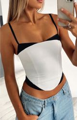 White Fox Bustier Top Photo 0