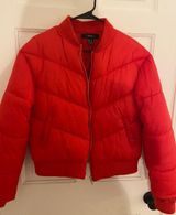 Forever 21 Red Puffer Jacket Photo 0