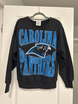 Carolina Panther Crewneck Black Size M Photo 0