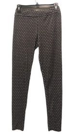 Cuddl Duds Climate Right by  Plush Geometric Leggings Size Small Photo 0