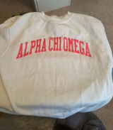 Alpha Chi Omega Champion Sweatshirt Photo 0