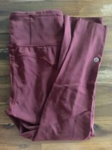 Lululemon Cropped Leggings Hardly Worn Photo 0