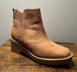 Universal Threads Universal Thread Brown Ankle Boots Size 8 Wide Photo 0