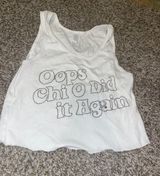 Chi Omega Tank Top White Size M Photo 0