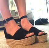 Steve Madden Tan Platform Sandal  Photo 0