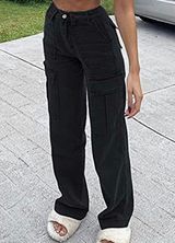 Amazon Black Cargo Pants Photo 0