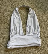 Princess Polly White Halter Top Photo 0