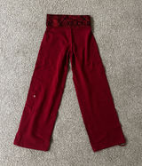 Red Leggings Pant-Size 6 Photo 0