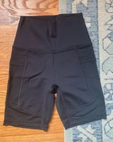 Aerie Black Bike Shorts Photo 0