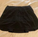 Lululemon Black Pace Rival Skirt Photo 0