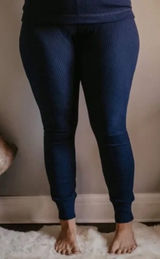 The Simple Folk Women's Ribbed Leggings Photo 0