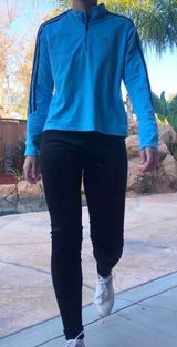 Adidas 💙 Quarter Zip Athletic Pullover 💙 Photo 0