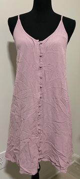 Roxy  Button Front Mini Dress Photo 0