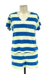 Madewell MWL Retroterry Rugby Stripe Two-Piece Shorts Set Size XXS Photo 0