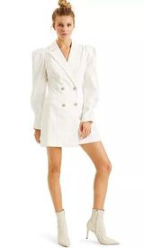INC Crystal-Button Blazer Dress Photo 0