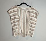 Lou & grey 🌼  striped fringe boxy top Photo 0