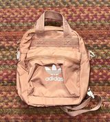 NWOT ADIDAS DUSTY ROSE PINK MINI BAG CONVERTIBLE BACKPACK Photo 0