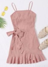 SheIn Light Pink Dress Photo 0