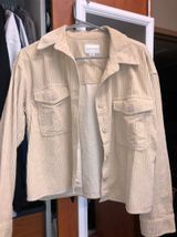 American Eagle Outfitters Tan Corduroy Jacket Photo 0