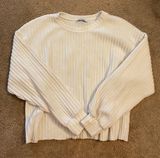ZARA White Sweater Photo 0