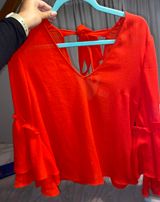 H&M Bell Sleeve Shirt Photo 0