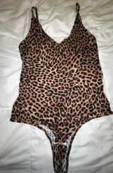 Olivaceous Cheetah Bodysuit Photo 0