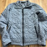 The North Face Women’s Gray Quilted Full Zip Jacket Size XS Photo 0