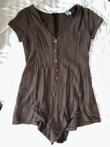 Princess Polly Brown Romper  Photo 0