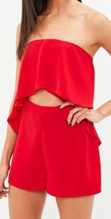 Missguided Valentines Romper  Photo 0