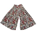 Vtg OUTBACK RED Gaucho Pants S Floral Flowy Wide Leg Cowgirl Western Boho 90s Photo 0