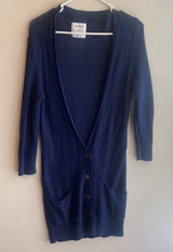 American Eagle Outfitters Navy Cardigan Photo 0