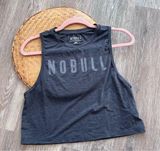 Nobull  gray cropped tank top Photo 0