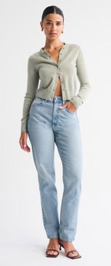 Abercrombie High-Rise Jeans 90s Straight Photo 0