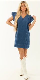 Jean dress Photo 0