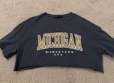 Michigan Crop Top Size M Photo 0