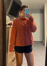 American Eagle Rust Sweater Photo 0