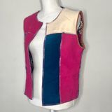 Handmade  Patchwork Reversible Vest Photo 0