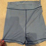Reformation  gingham bike shorts Photo 0