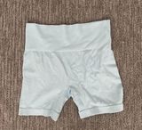 Target seem less light blue biker shorts Photo 0
