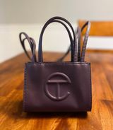 Telfar Small Eggplant  Bag Authentic Photo 0