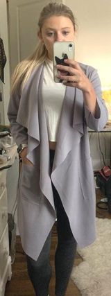 SheIn Waterfall Style Coat Photo 0