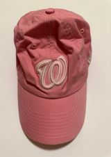 New Era Fits Washington Nationals MLB Baseball Cap Pink Photo 0