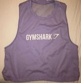Gymshark Lavender Mesh Crop Tank Photo 0