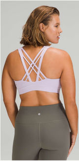 Lululemon Free To Be Elevated Bra Size 14 DD/E Cup Lavender Dew Purple Photo 0